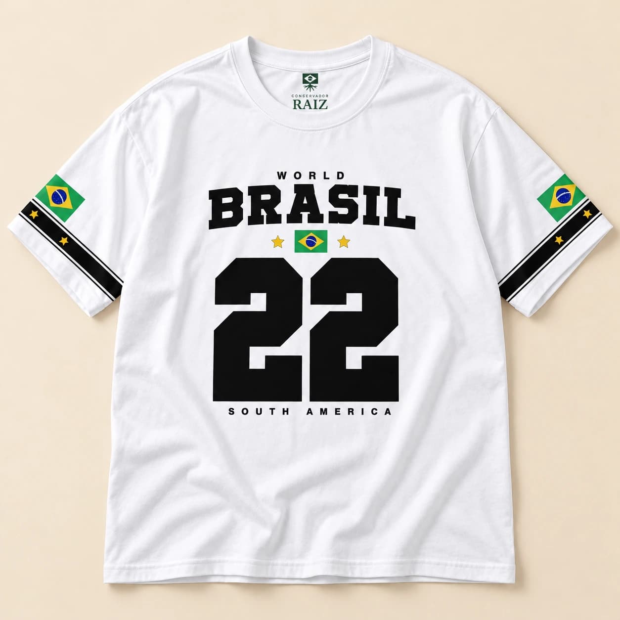 Camiseta Brasil 22 Vintage